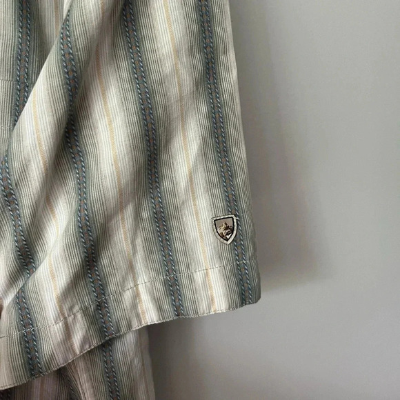 Kuhl Short  Sleeve Button Up Shirt | Neutrals | XL - Picture 4 of 5